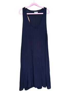 Splendid Navy Sleeveless Racerback Midi Tank Dress Size S